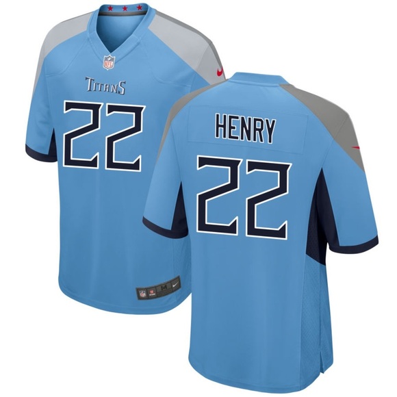 NFL Other - NWT NFL Derrick Henry Nike Mens Team Color Jersey - Blue- XL- Henry 22